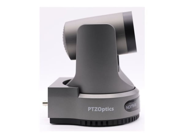 PTZOptics Move 4K PT20X-4K-GY-G3 - Konferansekamera - PTZ - innendørs - farge - 8,42 MP - 3840 x 2160 - lyd - HDMI, 3G-SDI, USB - GbE - H.264, H.26...
