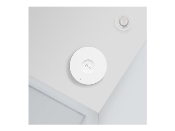 TP-Link Omada EAP653 V1 - Trådløst tilgangspunkt - Wi-Fi 6 - 2.4 GHz, 5 GHz - DC-strøm - skystyring - vegg/tak-monterbar