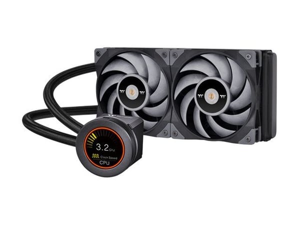 Thermaltake TOUGHLIQUID Ultra 240 - Væskekjølesystem for prosessor - Radiatorstørrelse: 240 mm - (for: LGA1156, AM2, AM2+, LGA1366, AM3, LGA1155, A...