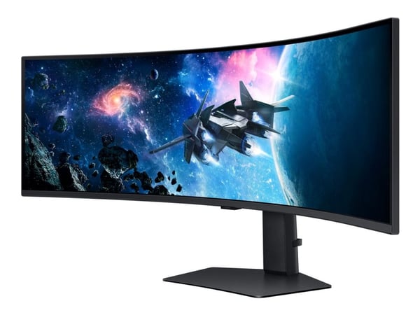 Samsung G95C, 124,5 cm (49"), 5120 x 1440 pikseliä, Dual QHD, LED, 1 ms, musta