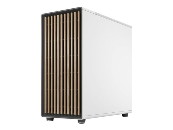 Fractal Design North XL - Spel - utökad ATX - ingen strömförsörjning (ATX) - kritvit - USB/Audio/Mic