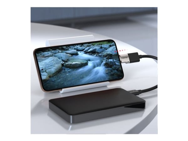 Unitek - USB-adapter - USB-C (hann) til USB-type A (hunn) - USB 3.0 OTG - sølv