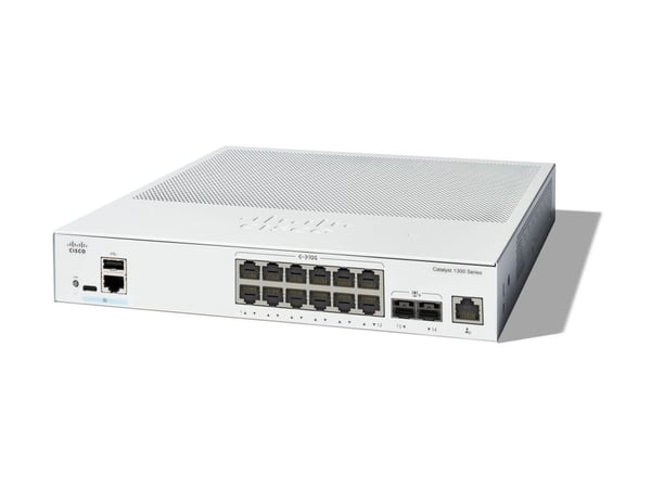 Cisco Catalyst C1300-12XT-2X, Hallittu, L2/L3, Telineasennus