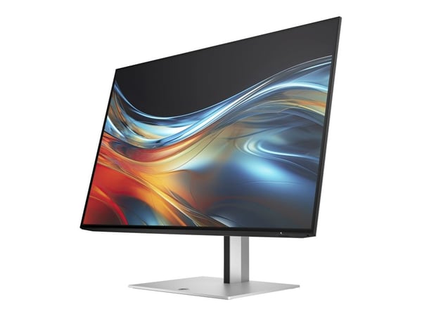 HP 724pn - Series 7 Pro - LED-näyttö - 24" - 1920 x 1200 WUXGA @ 100 Hz - IPS - 350 cd/m² - 1500:1 - 5 ms - HDMI, DisplayPort - musta, hopea