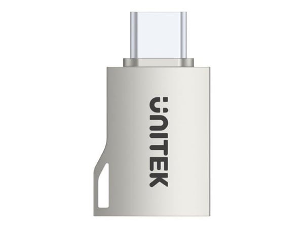 Unitek - USB-adapter - USB-C (hann) til USB-type A (hunn) - USB 3.0 OTG - sølv