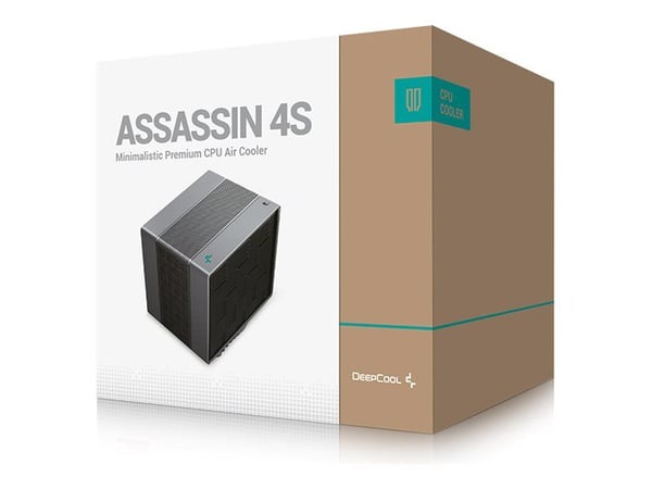DeepCool ASSASSIN 4S, Luftkjøler, 14 cm, 61,25 kubikkfot/min., Svart