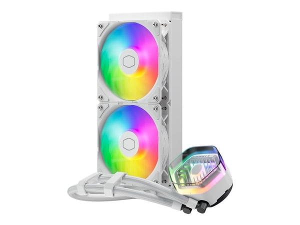 Cooler Master MasterLiquid 240 Atmos - Væskekjølesystem for prosessor - Radiatorstørrelse: 240 mm - (for: LGA1156, LGA1155, LGA1150, LGA1151, AM4, ...