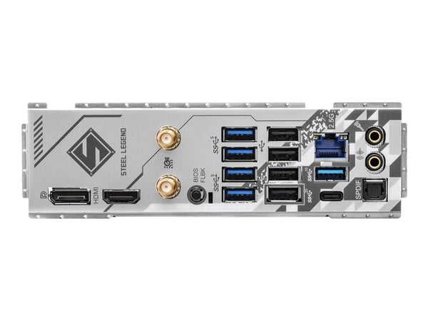 ASRock B650 Steel Legend WiFi - Hovedkort - ATX - Socket AM5 - AMD B650 Chipset - USB-C 3.2 Gen 2x2, USB 3.2 Gen 2, USB-C 3.2 Gen 1, USB 3.2 Gen 1 ...