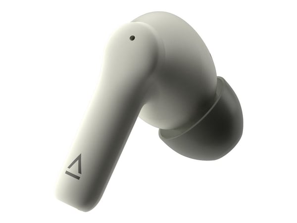 Creative Zen Air Plus - True wireless-hodetelefoner med mikrofon - i øret - Bluetooth - aktiv støydemping - kremfarget