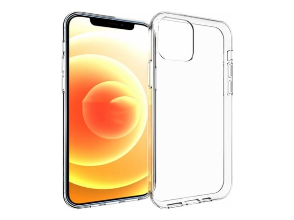 eSTUFF Infinite Vienna - Baksidedeksel for mobiltelefon - 100 % resirkulert termoplastisk polyuretan (TPU) - gjennomsiktig - for Apple iPhone 13