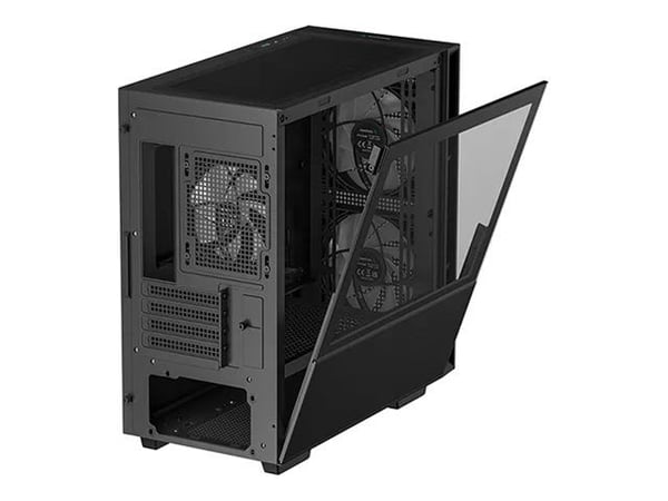 DeepCool CH360, PC, Black, micro ATX, Mini-ITX, ABS, SPCC, Several, Cabinet tabs