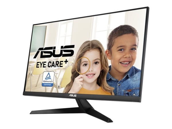 ASUS Eye Care VY27UQ - LED-skjerm - 27" - 3840 x 2160 4K UHD (2160p) @ 60 Hz - IPS - 350 cd/m² - 1000:1 - HDR10 - 5 ms - 2xHDMI, DisplayPort - høyt...
