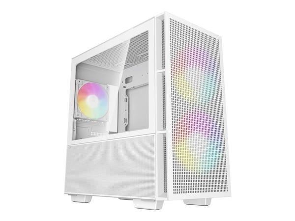 DeepCool CH360, PC, Valkoinen, micro ATX, Mini-ITX, ABS, SPCC, useita, kotelotuulettimet