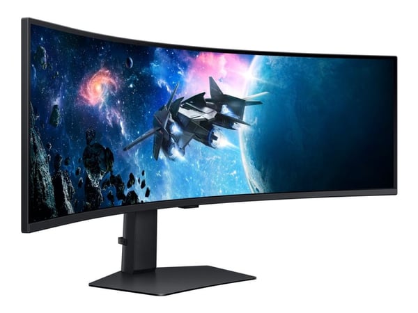 Samsung G95C, 124,5 cm (49"), 5120 x 1440 pikseliä, Dual QHD, LED, 1 ms, musta