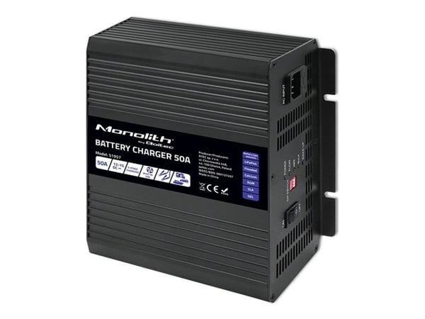 Qoltec Monolith 51957 - Batterilader - 12V - AC 180-260 V