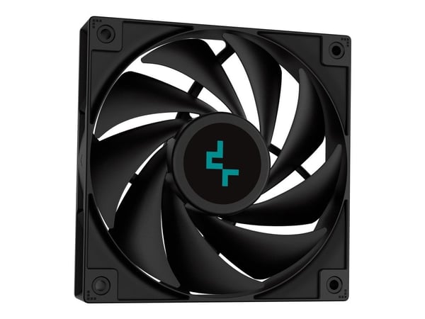 DeepCool LS720S Zero Dark, All-in-one-nesteenjäähdytin, 12 cm, musta