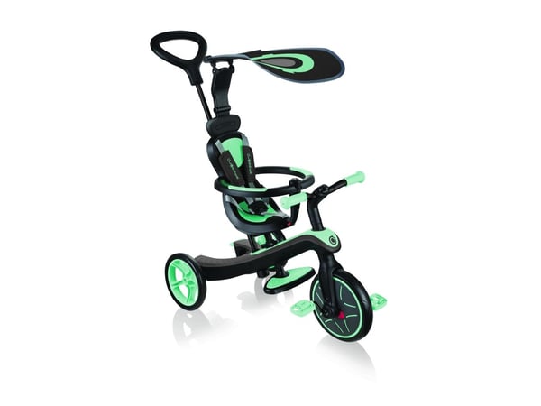 Globber Trike Explorer, Gutt/Jente, Front trekk, Rett opp, Barn, Solide hjul, Mynte