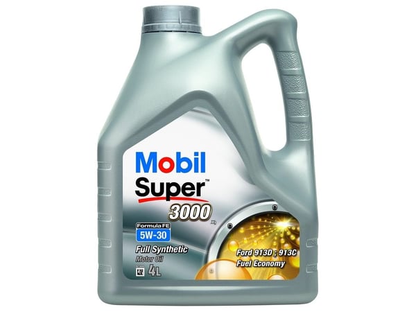 Mobil Super3000 X1F-FE, 4ltr. 5W30 olie