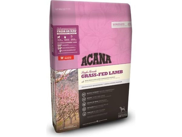 ACANA Singles Grass-Fed Lamb - tørfoder til hunde - 17 kg
