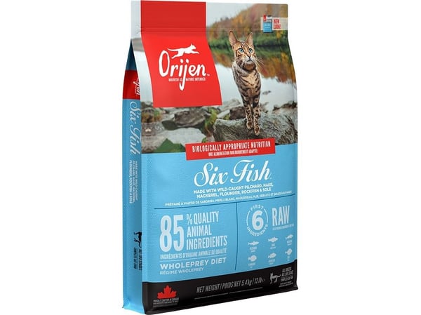 ORIJEN Six Fish Cat 5,4 Kg