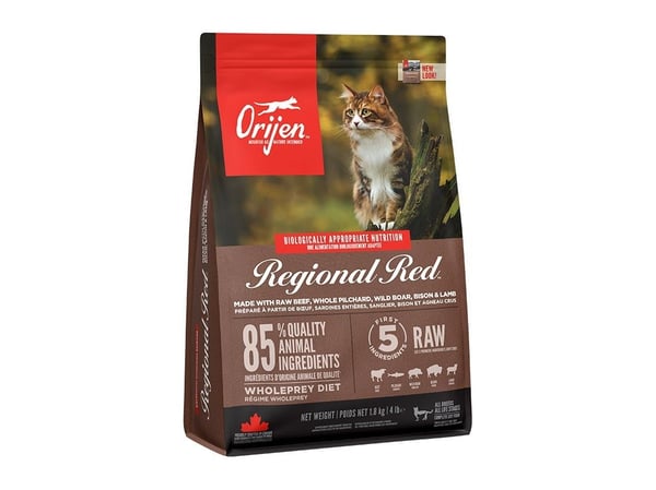 ORIJEN Regional Red Cat - tørfoder til kattekillinger - 1.8 kg