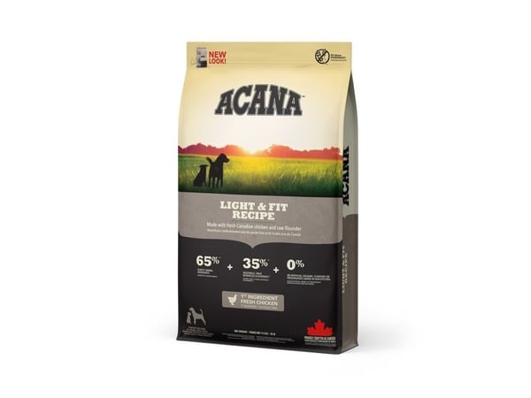 ACANA Dog Light & Fit Recipe tørrfôr 11,4 kg