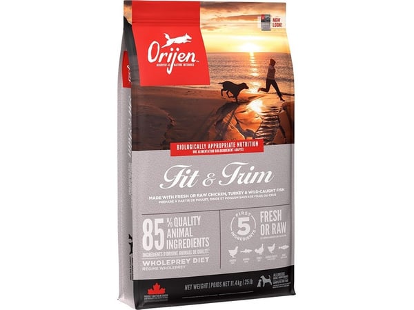 ORIJEN Fit & Trim tørrfôr til hund 11,4 kg