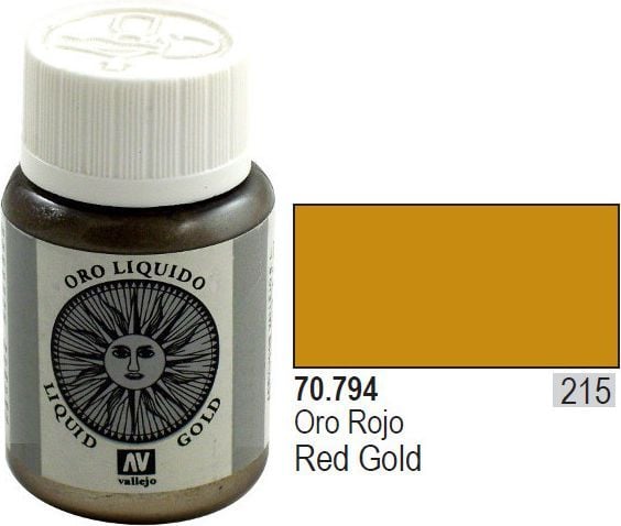 Vallejo 70.794, Gull, Acryl maling, 35 ml, 1 stykker |