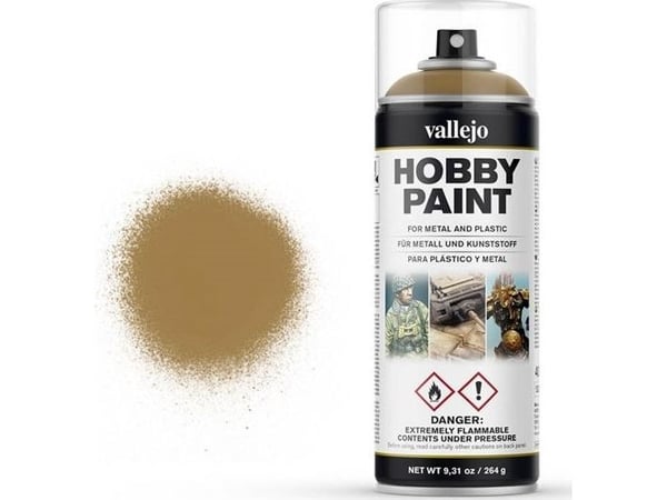 Vallejo 28.015, Gul, Sprayfärg, Vätska, 400 ml, 1 styck