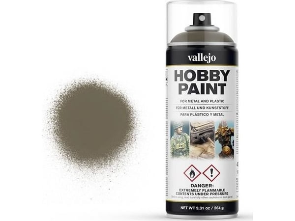 Vallejo 28.007, Ruskea, Spraymaali, Nestemäinen, 400 ml, 1 kpl