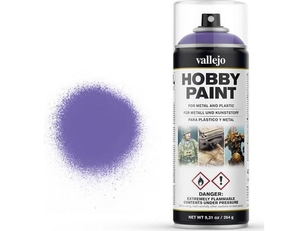 Vallejo 28.025, Lilla, Spray maling (hobby), Væske, 400 ml, 1 stykker
