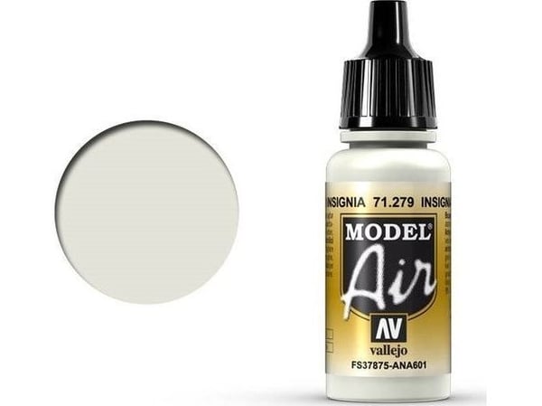 Vallejo 71.279, Hvit, Acryl maling, 17 ml, 1 stykker |