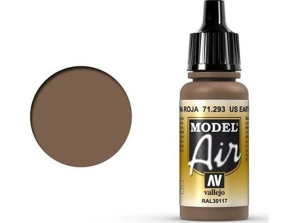 Vallejo 71.293, 17 ml, Brun, Matt, Flaska