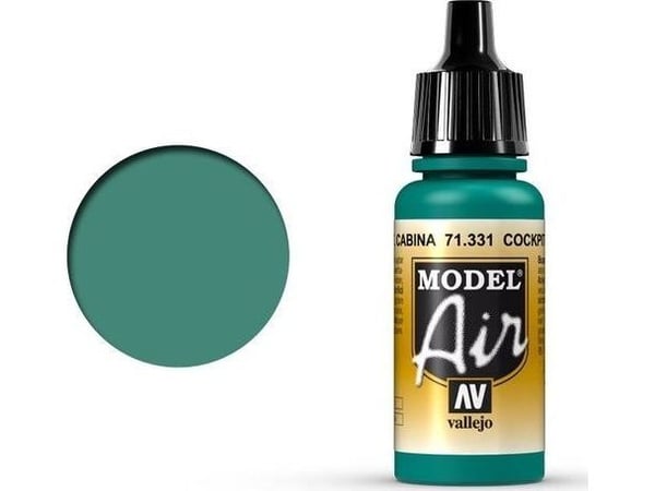 Vallejo 71.331, 17 ml, vihreä, matta, pullo, pullo