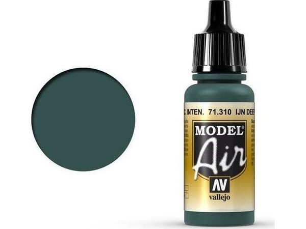 Vallejo 71.310, 17 ml, Grønn, Matte, Flaske