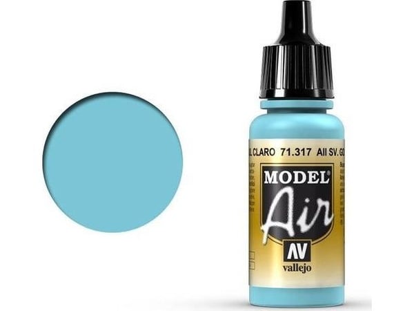 Vallejo 71.317, Blå, Acryl maling, Væske, 17 ml, 1 stykker |