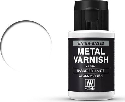 Vallejo 77.657, Metallisk, Gloss, 32 ml, Plastflaske
