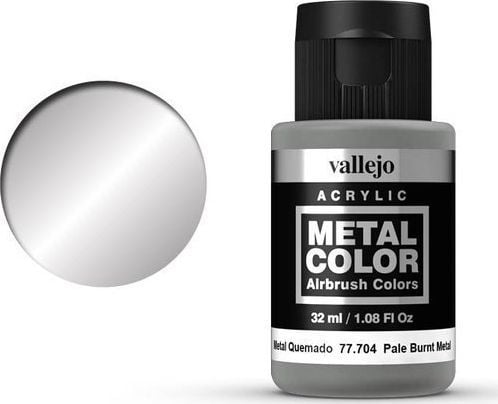 Vallejo 77.704, Grå, Metallisk, Vannmaling, Væske, 32 ml