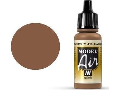 Vallejo 71.416, 17 ml, Brun, Matte, Flaske