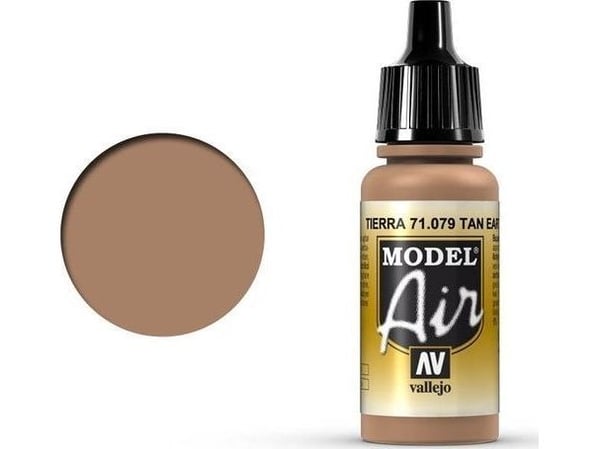 Vallejo 71.079, Brun, Akrylfärg, Vätska, 17 ml, 1 styck |