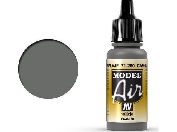 Model Air 17ml naamiointi harmaa