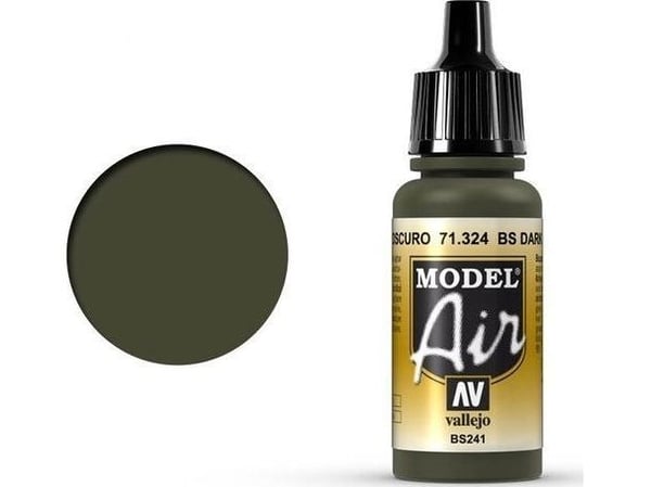 Vallejo 71.324, Vihreä, Akryylimaali, Nestemäinen, 17 ml, 1 kpl |