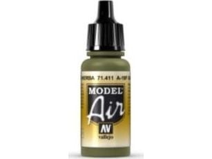 Vallejo 71.411, Vihreä, Akryylimaali, Nestemäinen, 17 ml, 1 kpl