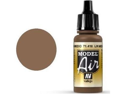 Vallejo 71.418, Ruskea, Akryylimaali, Nestemäinen, 17 ml, 1 kpl |