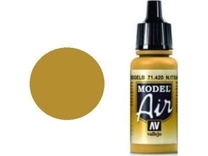 Vallejo 71.420, Gul, Akrylfärg, Vätska, 17 ml, 1 styck |