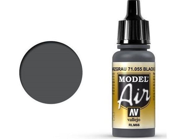 Vallejo 71.055, 17 ml, Grå, Matte, Flaske