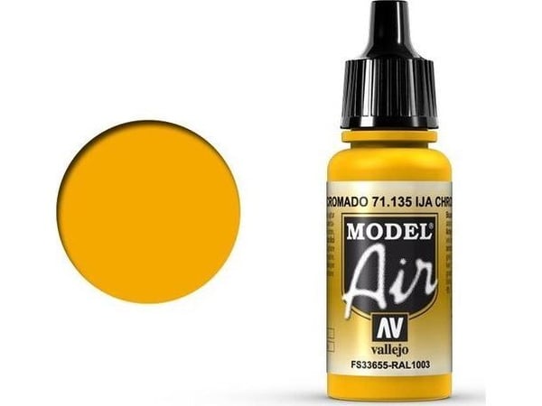 Vallejo 71.135, 17 ml, Gult, Matte, Flaske