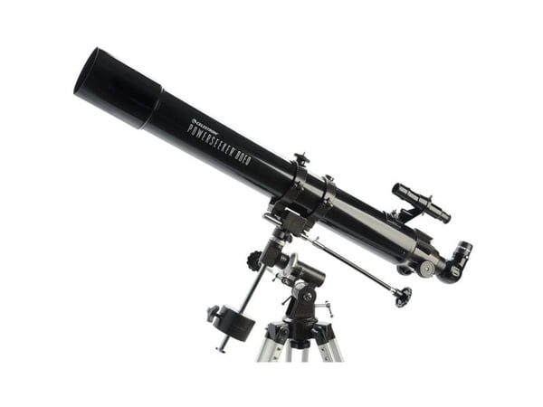 Celestron PowerSeeker 80EQ, Sort, Aluminium, Manuell, 8,62 kg, 9 cm, 96,5 cm