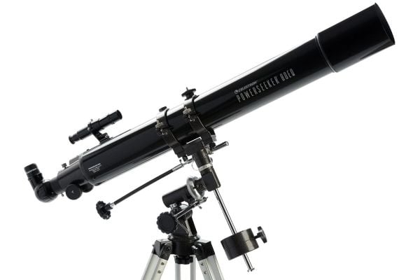 Celestron PowerSeeker 80EQ, Sort, Aluminium, Manuell, 8,62 kg, 9 cm, 96,5 cm