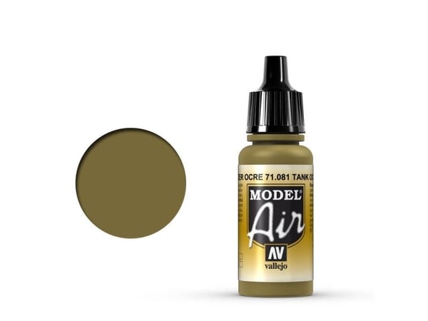 Vallejo 71.081, 17 ml, vihreä, matta, pullo, pullo